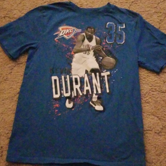 oklahoma city thunder youth shirts